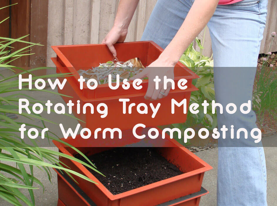 How To Use The Rotating Tray Method For Worm Composting - Diy Worm Compost Bin Bucket